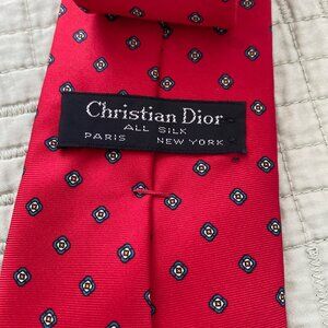 Christian Dior Vintage Neck Tie, All Silk